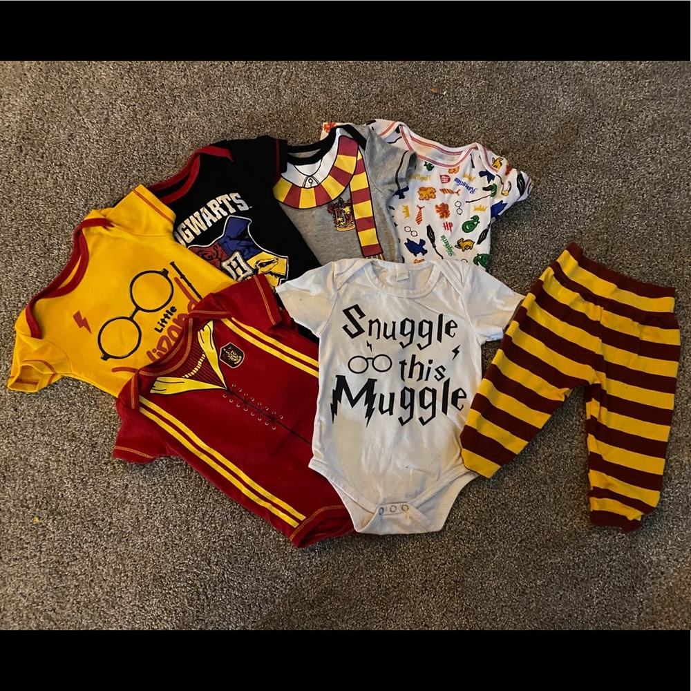 BOGO ALL KIDS SETS 6-9 months Harry Potter Outfits